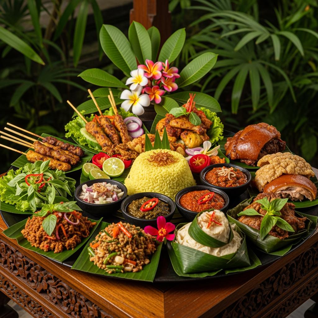 25 Makanan Khas Bali: Halal, Non-Babi & Rute Kuliner 2025